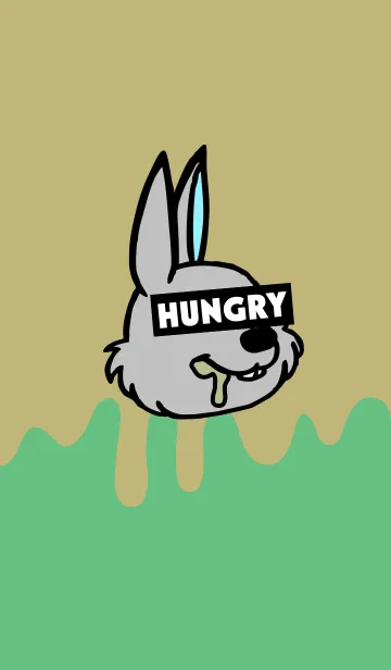 [LINE着せ替え] ハングリー ラビット 009の画像1