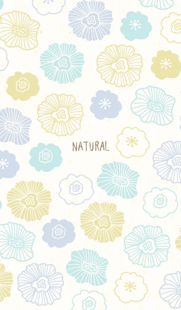 [LINE着せ替え] 花くすみ和紙16の画像1