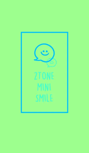 [LINE着せ替え] 2トーン ミニ スマイル 2 13の画像1