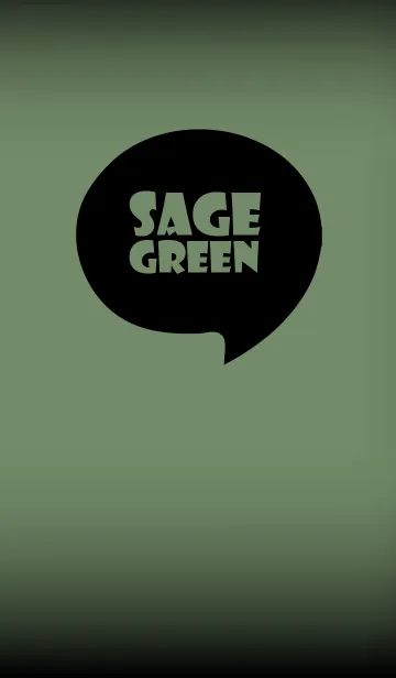 [LINE着せ替え] Sage Green And Black Vr.6 (JP)の画像1