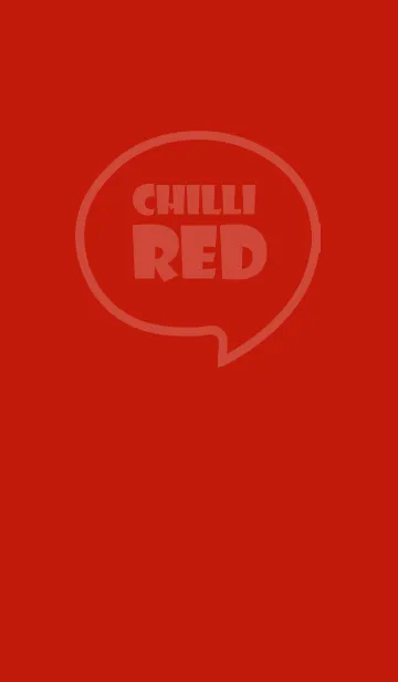 [LINE着せ替え] Love Chilli Red Theme Vr.6 (JP)の画像1