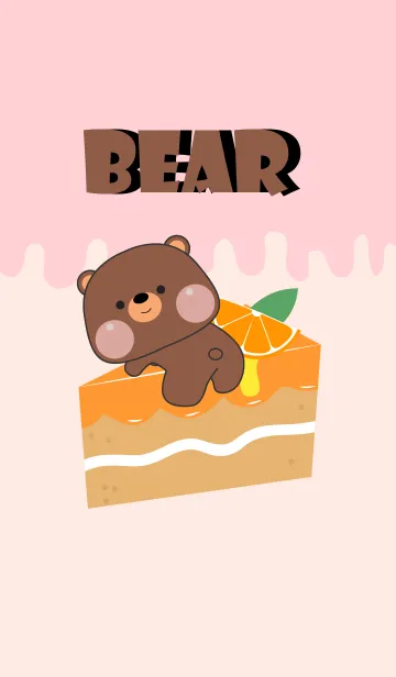 [LINE着せ替え] Mini Baer & Food Theme (JP)の画像1