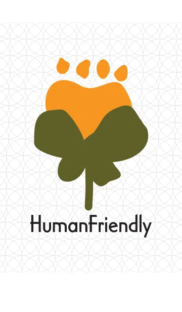 [LINE着せ替え] Human Friendly -花- オレンジの画像1