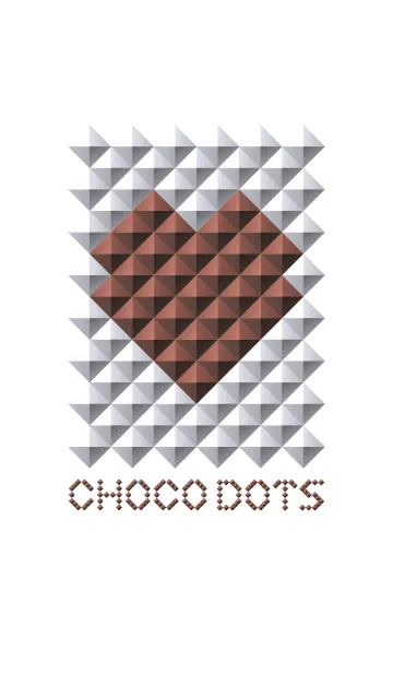 [LINE着せ替え] チョコレート・ドットのテーマ (No.2)の画像1