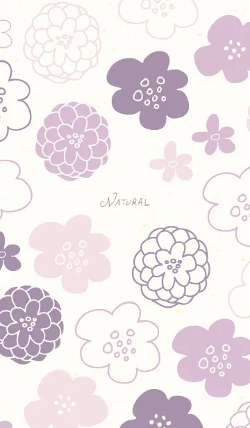 [LINE着せ替え] 花々くすみ和紙20の画像1