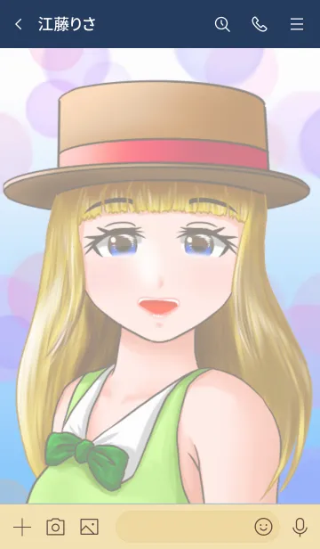 [LINE着せ替え] らぐちゅ～娘 18の画像3