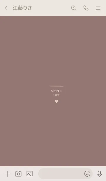 [LINE着せ替え] お洒落。大人くすみピンク。の画像3