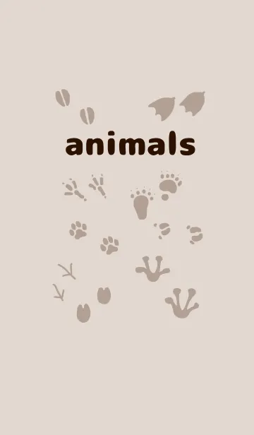 [LINE着せ替え] ゆるい動物たちの画像1