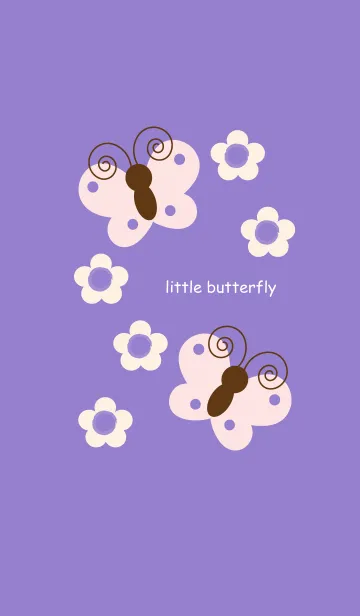 [LINE着せ替え] vintage butterfly theme 75の画像1