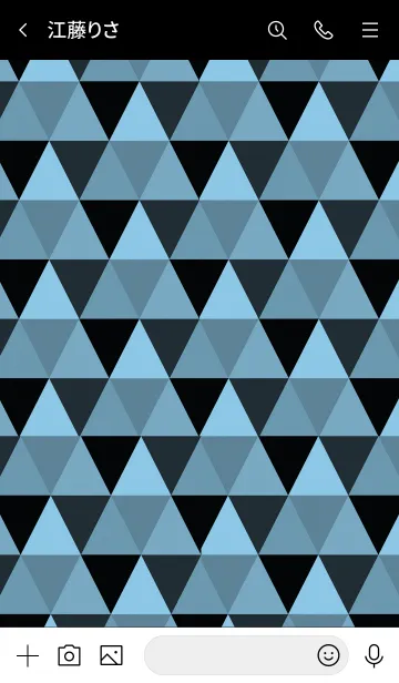 [LINE着せ替え] ザ トライアングル 016の画像3