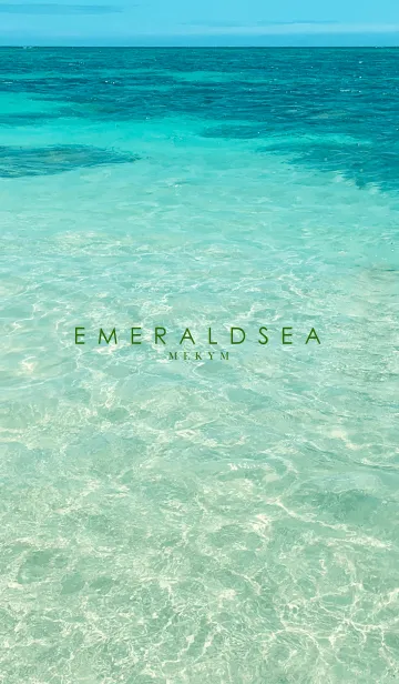[LINE着せ替え] - EMERALD SEA - HAWAII MEKYM 10の画像1