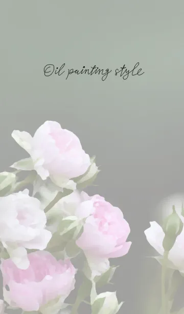 [LINE着せ替え] 油絵風のきせかえ77の画像1