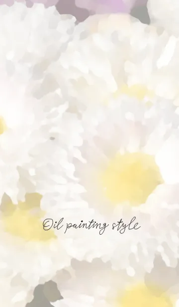 [LINE着せ替え] 油絵風のきせかえ78の画像1