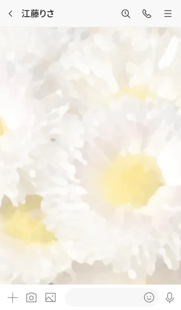 [LINE着せ替え] 油絵風のきせかえ78の画像3