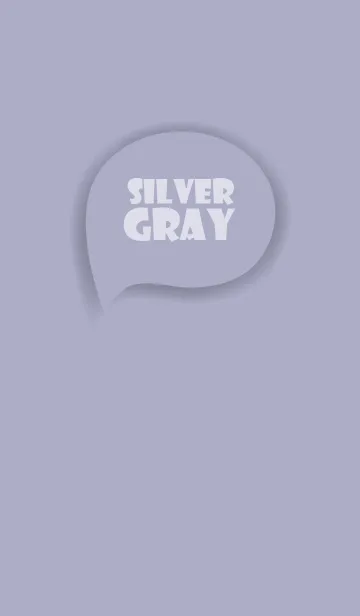 [LINE着せ替え] Love Silver Grey Button Theme Vr.3 (JP)の画像1