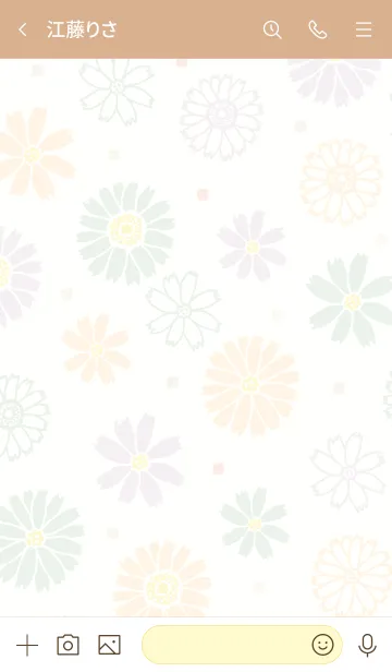 [LINE着せ替え] 春満開 四角16の画像3