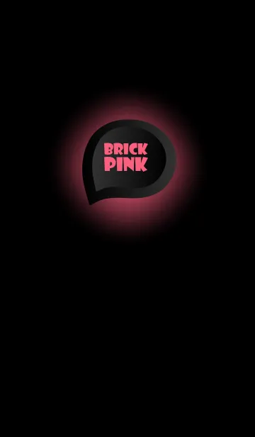 [LINE着せ替え] Brick Pink Button In Black V.5 (JP)の画像1