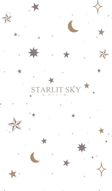 [LINE着せ替え] -STARLIT SKY- SIMPLE 31の画像1