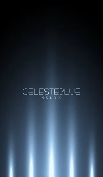 [LINE着せ替え] CELESTEBLUE LIGHT. -MEKYM-の画像1