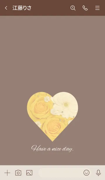 [LINE着せ替え] Yellow Rose Theme ♡ -2021- 20の画像3