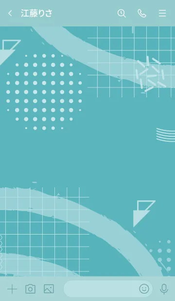 [LINE着せ替え] Abstract Fountainの画像3