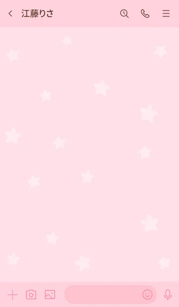 [LINE着せ替え] ☆推し色 Pink☆の画像3