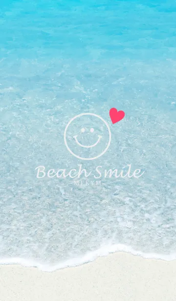 [LINE着せ替え] - Love Beach Smile - MEKYM 32の画像1