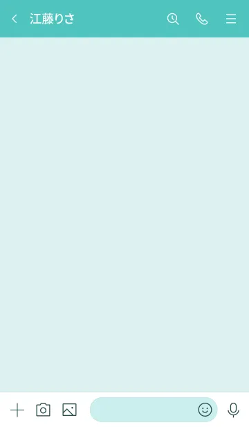 [LINE着せ替え] シンプルO0+27_グリーン10-3の画像3