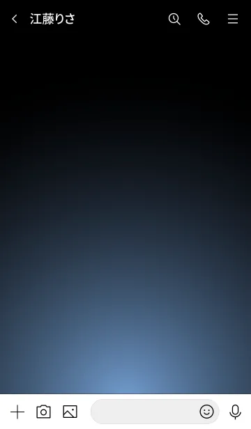 [LINE着せ替え] CELESTE BLUE LIGHT. -MEKYM-の画像3