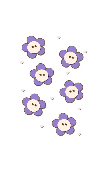 [LINE着せ替え] little flower theme 78 :)の画像1