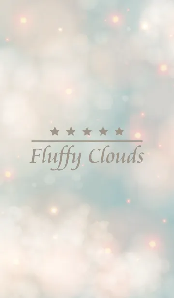 [LINE着せ替え] -Fluffy Clouds RETRO- 21の画像1