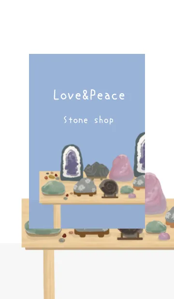 [LINE着せ替え] 人気の石屋さんOpen【Stone Shop】の画像1