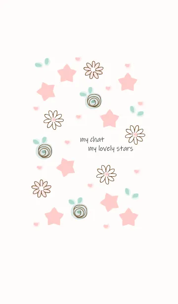 [LINE着せ替え] My chat my lovely stars 10の画像1