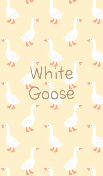 [LINE着せ替え] White Gooseの画像1