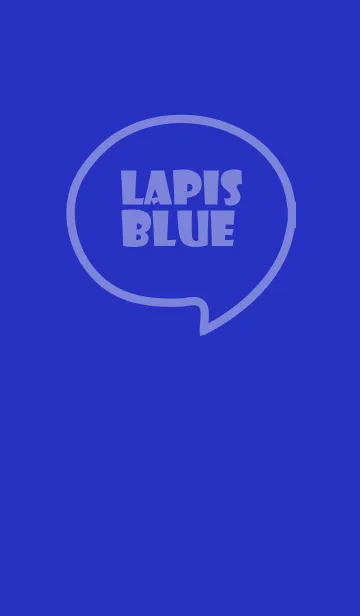 [LINE着せ替え] Love Lapis Blue Theme Vr.6 (JP)の画像1