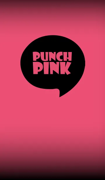 [LINE着せ替え] Punch Pink And Black Vr.6 (JP)の画像1