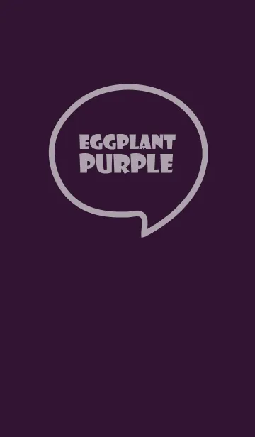 [LINE着せ替え] Love Eggplant Purple Theme Vr.6 (JP)の画像1