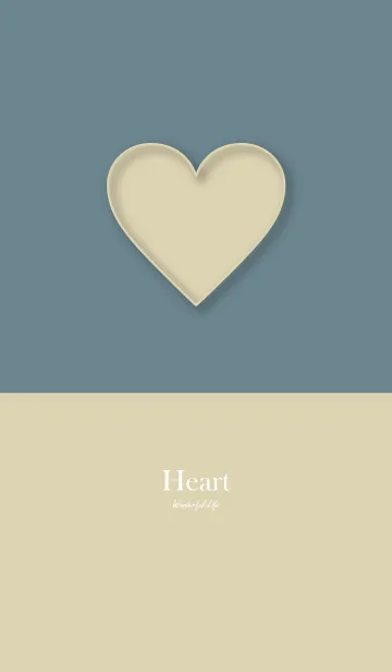 [LINE着せ替え] Simple heart plate 30.の画像1