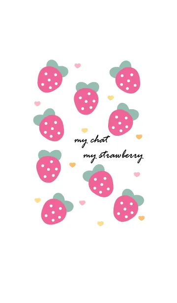 [LINE着せ替え] lovely strawberry 55 ^^の画像1