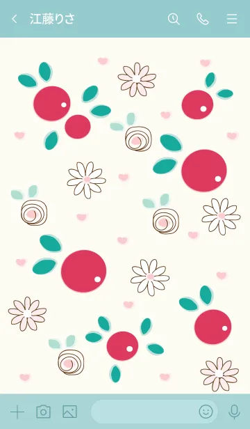 [LINE着せ替え] Lovely cherry 10 ^^の画像3