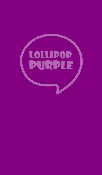 [LINE着せ替え] Love Lollipop Purple Theme Vr.6 (JP)の画像1