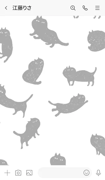 [LINE着せ替え] 黒猫のLEONの画像3