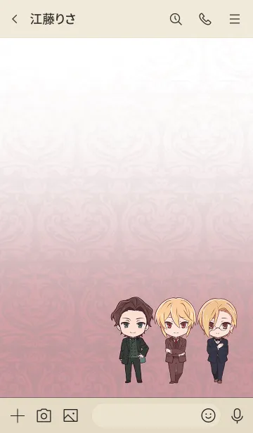 [LINE着せ替え] 憂国のモリアーティ ウィリアム ver.の画像3