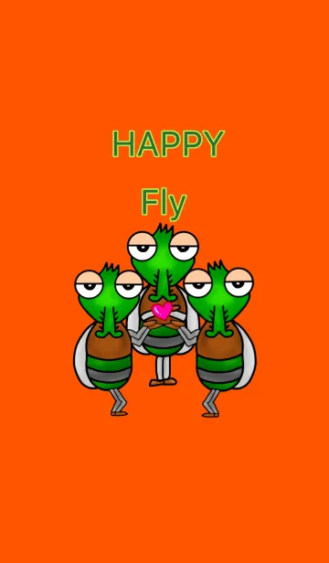 [LINE着せ替え] Happy flyの画像1
