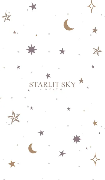 [LINE着せ替え] -STARLIT SKY- SIMPLE 32の画像1