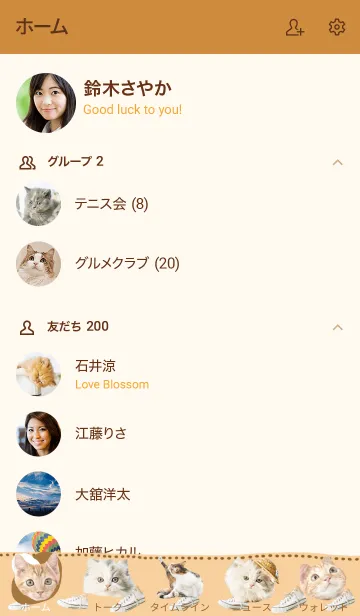 [LINE着せ替え] 靴ねこの画像2