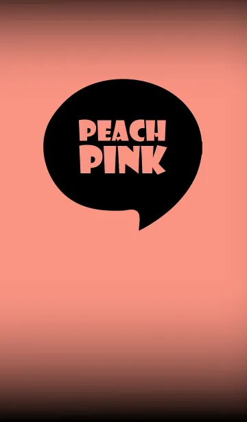 [LINE着せ替え] Peach Pink And Black Vr.6 (JP)の画像1