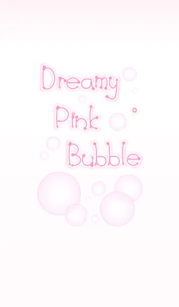 [LINE着せ替え] Dreamy Pink Bubble！ (Pink V.1)の画像1