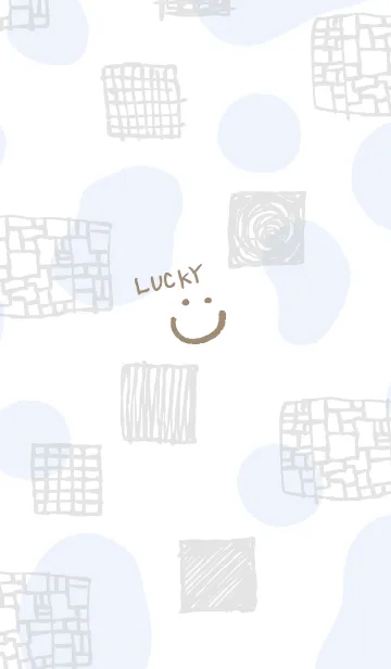 [LINE着せ替え] おしゃれ グレー四角15の画像1