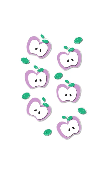 [LINE着せ替え] Yummy apples theme 97 :)の画像1